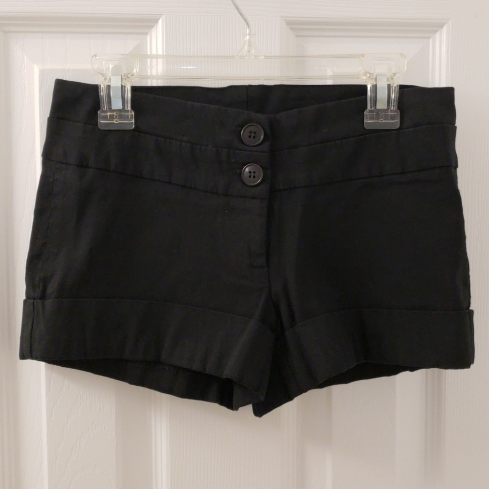 Stretchy Black Shorts